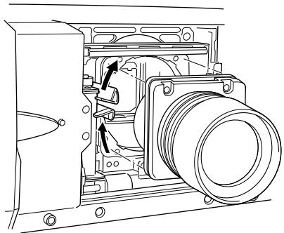 SANYO PLV-HD2000 - LENS REPLACEMENT AND INSTALLATION PROCEDURE - 7