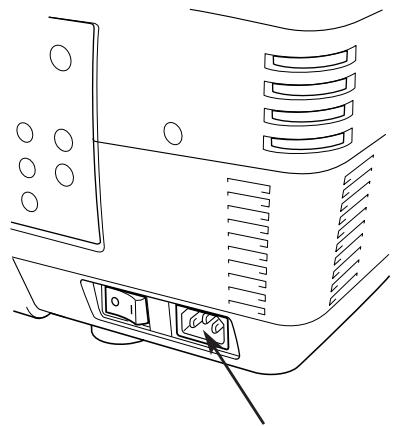 SANYO PLV-HD2000 - CONNECTING AC POWER CORD - 1