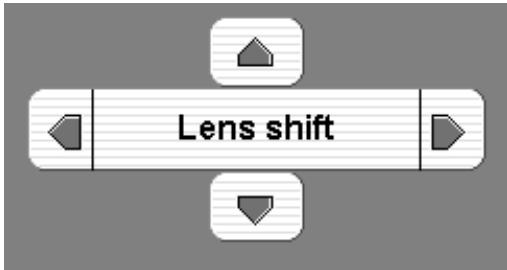 SANYO PLV-HD2000 - LENS SHIFT ADJUSTMENT - 1
