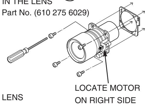 SANYO PLV-HD2000 - LENS REPLACEMENT AND INSTALLATION PROCEDURE - 5