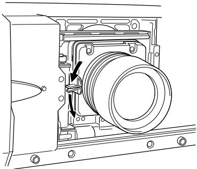 SANYO PLV-HD2000 - LENS REPLACEMENT AND INSTALLATION PROCEDURE - 8