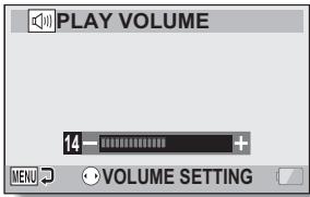 SANYO VPC-HD2000ABK - Toggle the SET button to the left or right to set the volume, and press the SET button. - 1