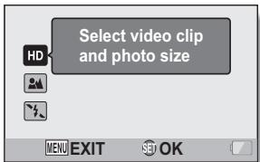 SANYO VPC-HD2000ABK - Press the MENU button. - 2