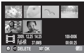 SANYO VPC-HD2000ABK - Select "DELETE SELECTED", and press the SET button. - 1