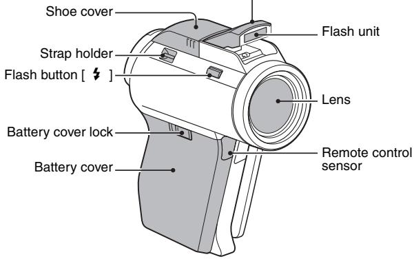 SANYO VPC-HD2000ABK - Flash - 1