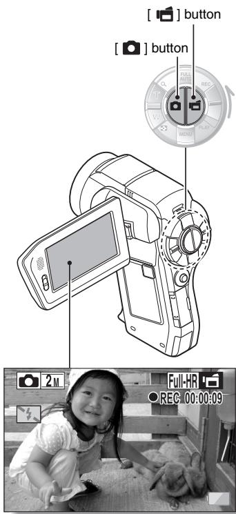SANYO VPC-HD2000ABK - SHOOT A STILL IMAGE WHILE RECORDING A VIDEO CLIP - 1