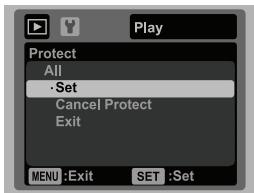 SANYO VPC-S1085 - Protecting Images - 3