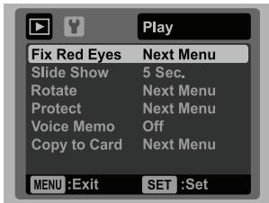SANYO VPC-S1085 - Removing Red-eye - 1