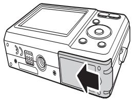 SANYO VPC-S1275 - Inserting an SD/SDHC Memory Card - 5