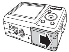 SANYO VPC-S1275 - Inserting the Batteries - 1
