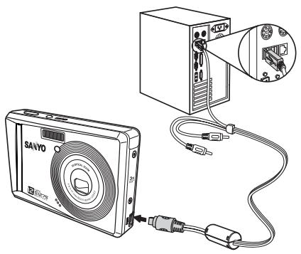 SANYO VPC-S1275 - Transferring Photos/Videos to your PC - 1