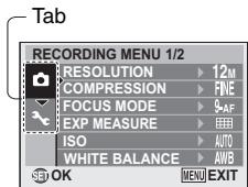 SANYO VPC-X1200BK - Display the menu (page 3). - 1