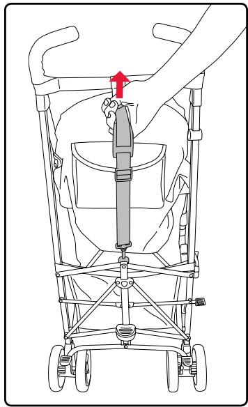 BRITAX B-NIMBLE - Folding the Stroller - 2