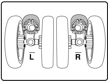 BRITAX B-NIMBLE - Front Wheels - 1