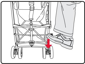 BRITAX B-NIMBLE - Parking Brake - 1