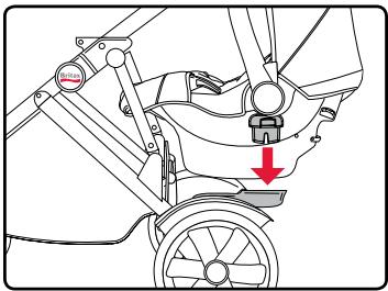 BRITAX B-READY - Attacher un siège pour bébé à l'adaptateur SBVI - 1
