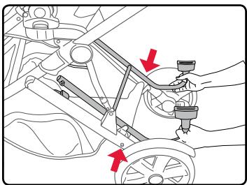 BRITAX B-READY - Attacher un siège pour bébé à l'adaptateur SBVI - 2