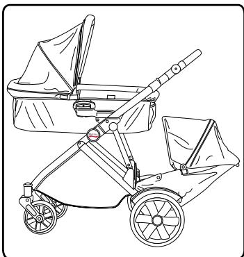 BRITAX B-READY - Configuration de la pousette b-ready™ - 8