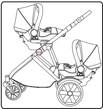 BRITAX B-READY - Configuration de la pousette b-ready™ - 2