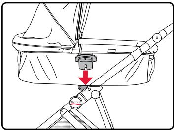 BRITAX B-READY - Attaching the Bassinet - 1