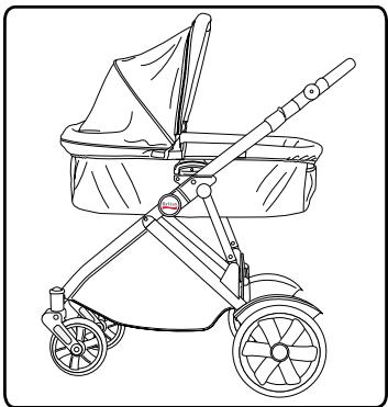 BRITAX B-READY - Configuration de la pousette b-ready™ - 5