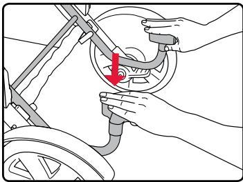 BRITAX B-READY - Attacher l'adaptateur à SBVI - 3