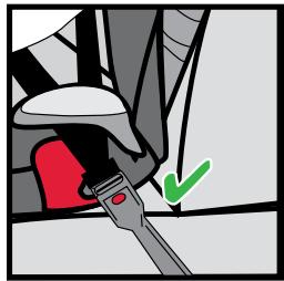 BRITAX PARKWAY SG - Vehicle Buckle Position - 3