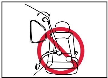 BRITAX PARKWAY SG - Incompatible Vehicle Seat Belts - 1