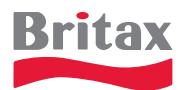 BRITAX DUALFIX - Remplacement des coussinets d'épaule : - 2