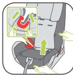 BRITAX DUOFIX - A) Appui-tête - 4
