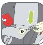 BRITAX DUOFIX - Avant du siège enfant : - 3