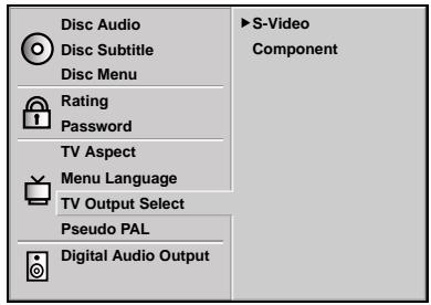 NAD L55 - DVD SELECTING TV OUTPUT - 1