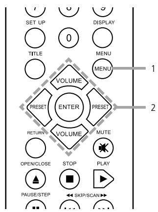 NAD L55 - DVD VIDEO USING A DVD MENU - 1