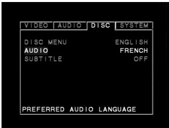 NAD L56 - ÄNDERN DER UNTERTitel-SPRACHE 242 - 1