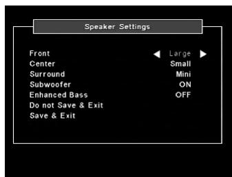 NAD L73 - CHANNEL LEVELS - 1