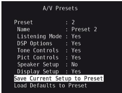 NAD T175 - FONCTIONNEMENT DU T 175 - MENU DE CONFIGURATION - 6