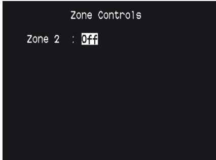 NAD T175 - COMMANDES DE ZONES (ZONE CONTROLS) - 1