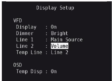 NAD T175 - FONCTIONNEMENT DU T 175 - MENU DE CONFIGURATION - 3