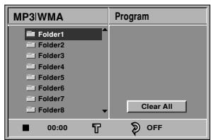 NAD T513 - Press / to select the MP3/WMA then press ENTER. - 1
