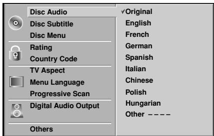 NAD T513 - DISC LANGUAGE DVD-V - 1