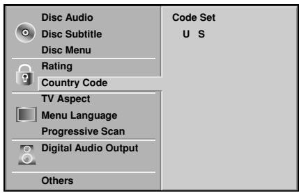NAD T513 - COUNTRY CODE DVD-V - 1