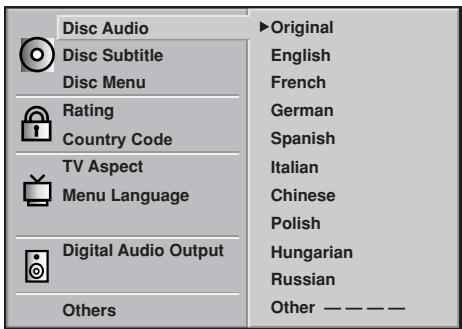 NAD T532 - SELECTION OF INITIAL SETTINGS - 2