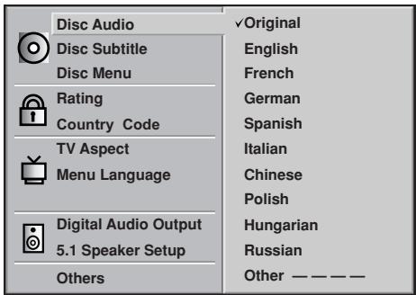 NAD T532 - SELECTION OF INITIAL SETTINGS - 1