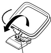 NAD T744 - CONNECTING AM ANTENNA - 2