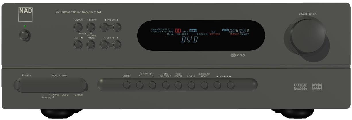 NAD T744 - A/V Receiver - 1