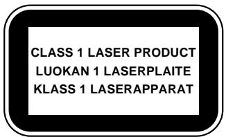 NAD T760 - SAFETY WARNING - 1