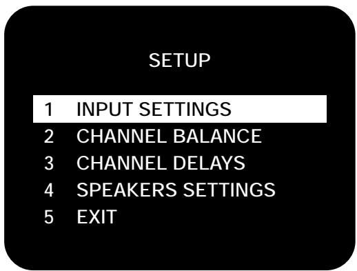 NAD T761 - ON SCREEN DISPLAY (OSD) - 1