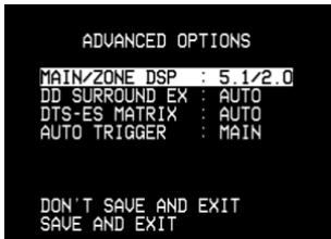 NAD T762 - RAPPEL Des configurations prereglees - 2