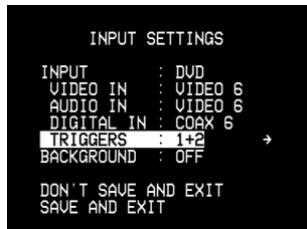 NAD T762 - Configuration des ENTRES - 4