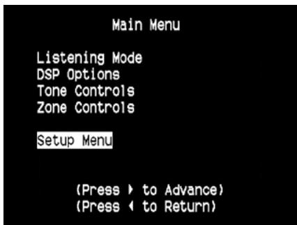 NAD T785 - NAVIGATING THE OSD AND MAKING CHANGES - 1